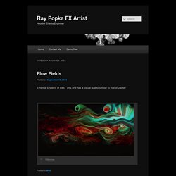 Ray Popka FX Artist