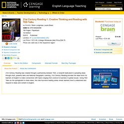 National Geographic Learning - Miscellaneous - 21st Century Reading 1: Creative Thinking and Reading with TED Talks, 1stEdition - 9781305264595