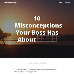 10 Misconceptions Your Boss Has About 스포츠중계