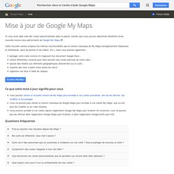 Collaboration et partage - Centre d'aide Google Maps