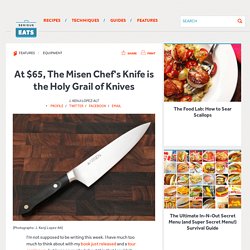 At $65, The Misen Chef's Knife is the Holy Grail of Knives