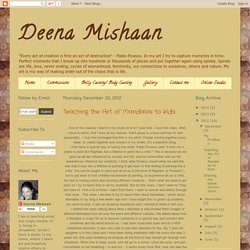 Deena Mishaan: Teaching the Art of Mandalas to Kids