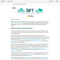 SIFT - news literacy site