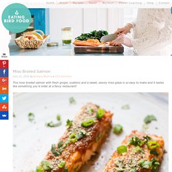Miso Broiled Salmon