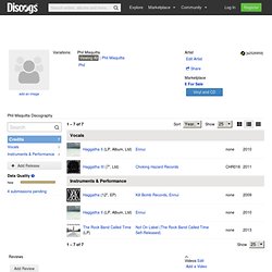 Phil Misquitta Discography at Discogs