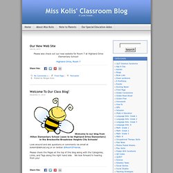 Miss Kolis' Classroom Blog