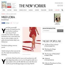8) Miss Lora - The New Yorker