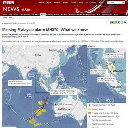 Malaysia Airlines: What we know about flight MH370
