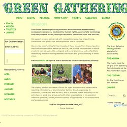 MISSION - The Green Gathering