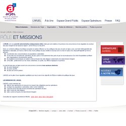 Rôle et missions - ARJEL - Autorité de Régulation des Jeux En Ligne - site officiel