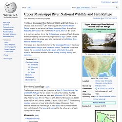 Upper Mississippi River National Wildlife and Fish Refuge