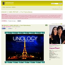 View topic - UNOLOGY 2: ISABEL PREYSLER - A True Filipina Beauty
