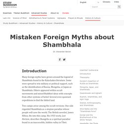 Mistaken Foreign Myths about Shambhala — Study Buddhism