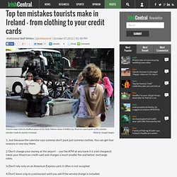 Top ten mistakes tourists make in Ireland