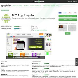 MIT App Inventor Educator Review
