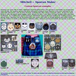 Mitchell Sporran maker
