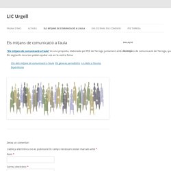 Els mitjans de comunicació a l’aula