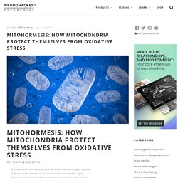 Mitohormesis: How Mitochondria Protect Themselves from Oxidative Stress
