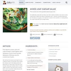 Mixed-leaf Caesar Salad