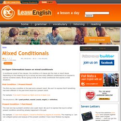 Mixed Conditionals