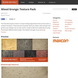 Mixed Grunge: Texture Pack