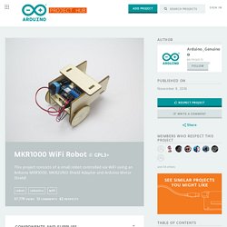 MKR1000 WiFi Robot