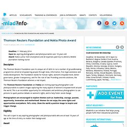 Thomson Reuters Foundation and Nokia Photo Award