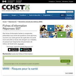 MMM - Risques pour la santé