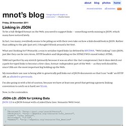 s blog: Linking in JSON