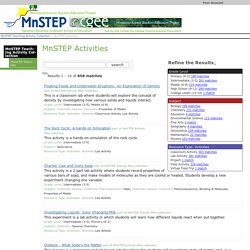 MnSTEP Activities