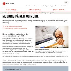 Mobbing på nett og mobil