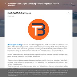 Mobile App Marketing Services