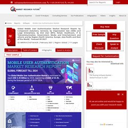 Mobile User Authentication Market by Type, Size, Growth and Forecast – 2027