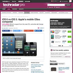 iOS 6 vs iOS 5: Apple's mobile OSes compared