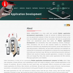 Mobile App Design and Development Company, Custom Mobile App Development – Indev