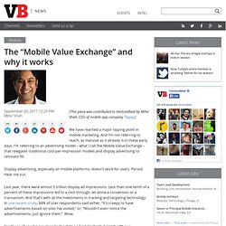 The “Mobile Value Exchange” and why it works