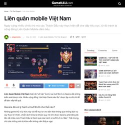 Liên quân mobile Việt Nam - GameK4u- Cập nhập tin tức esports nhanh nhất