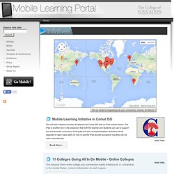 Mobile Learning Portal