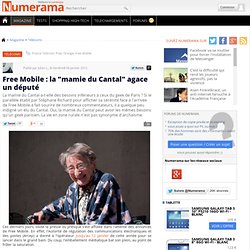 Free Mobile : la "mamie du Cantal" agace un député