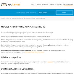 Marketing d'Applications Mobiles