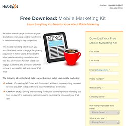 Free Mobile Marketing Kit