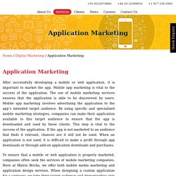 Top Mobile App Marketing Agencies