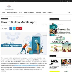 How to Build a Mobile App & Promote - Information Khabar