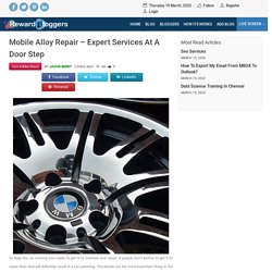 Mobile alloy repair – Expert Services at a Door Step