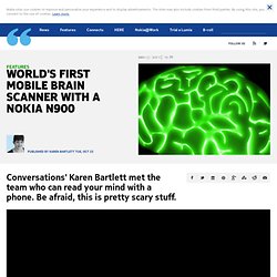 World’s first mobile brain scanner with a Nokia N900