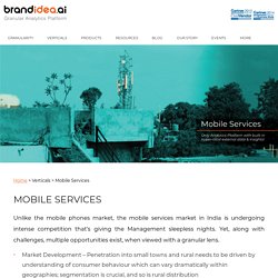 The Mobile Services market in India