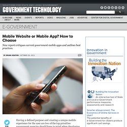 Mobile Website or Mobile App? How to Choose