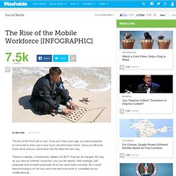 The Rise of the Mobile Workforce [INFOGRAPHIC]