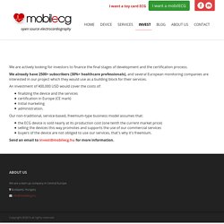 mobilECG - invest