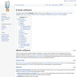 E-book software
